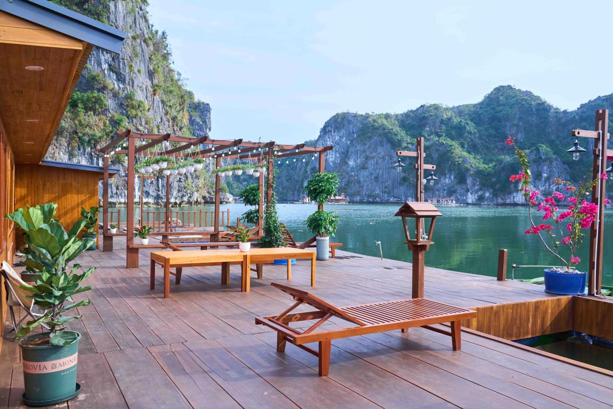 Lan Ha Floating Homestay Dong Khe Sau エクステリア 写真