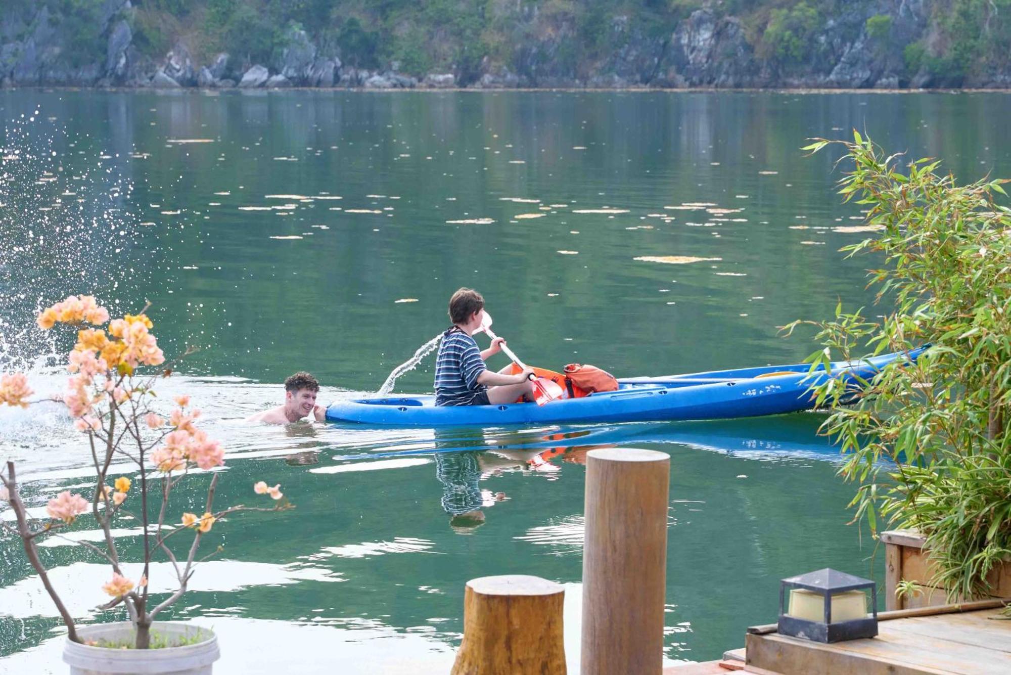 Lan Ha Floating Homestay Dong Khe Sau エクステリア 写真
