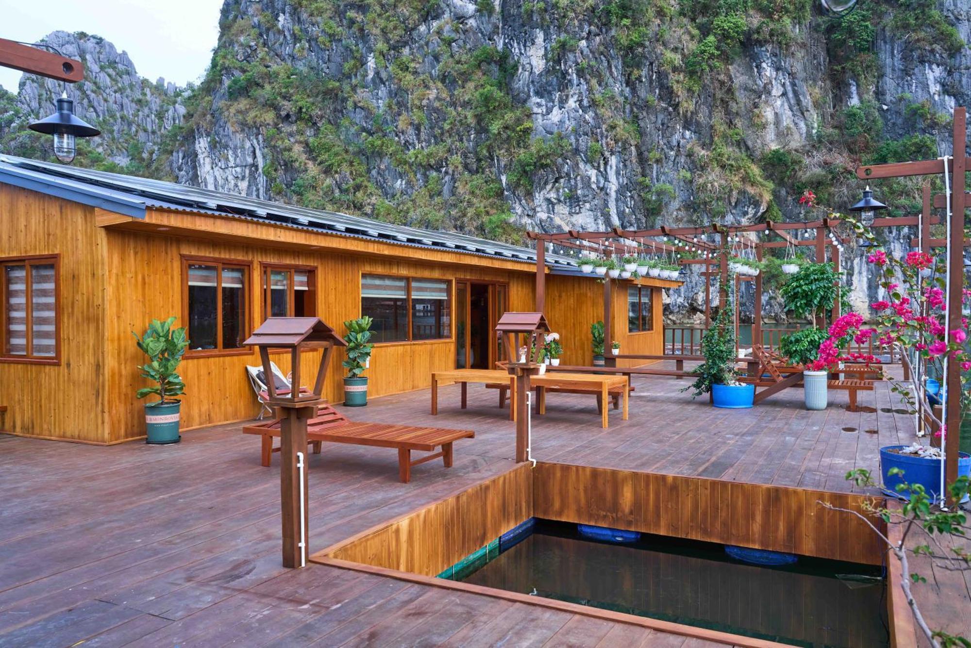 Lan Ha Floating Homestay Dong Khe Sau エクステリア 写真