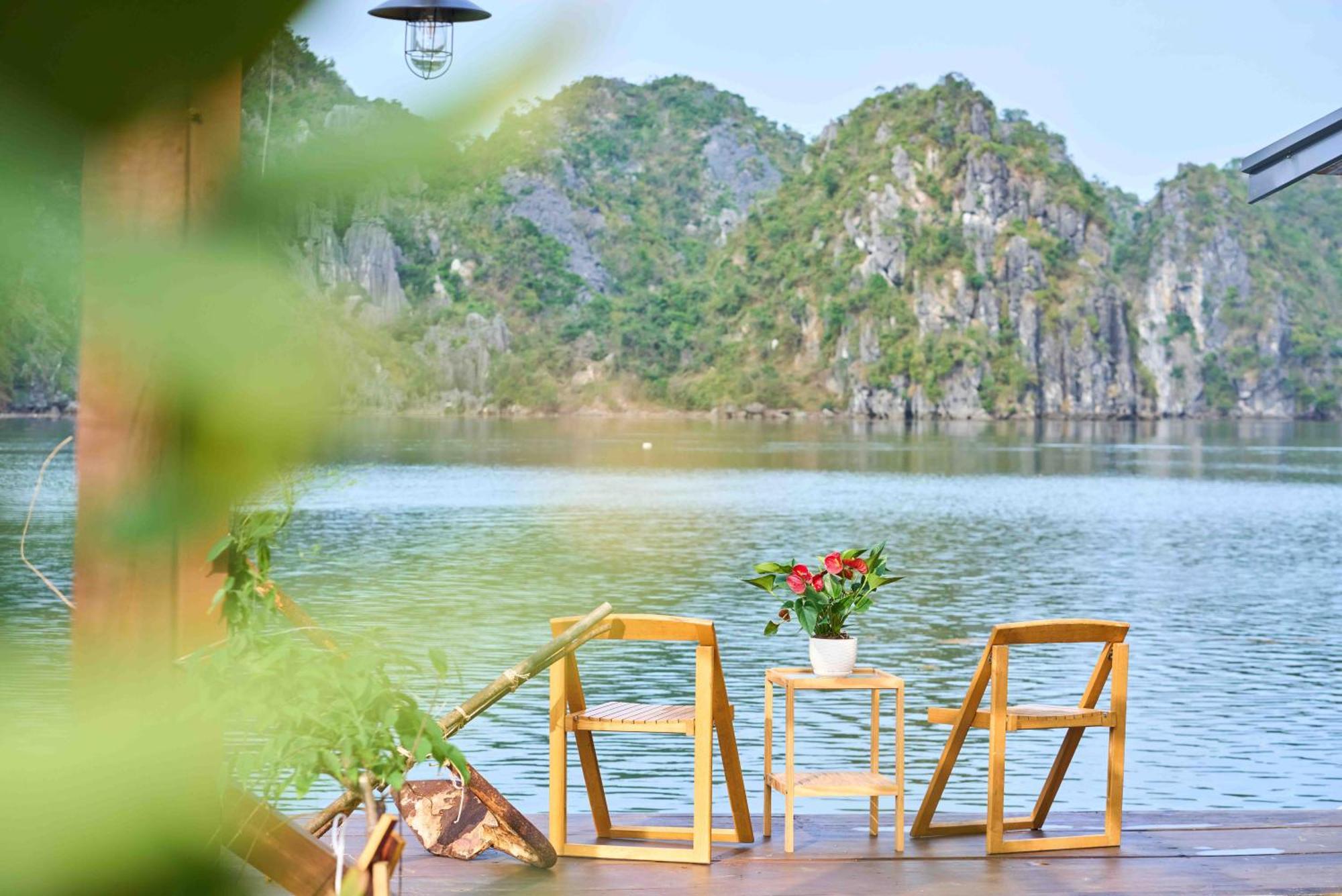 Lan Ha Floating Homestay Dong Khe Sau エクステリア 写真