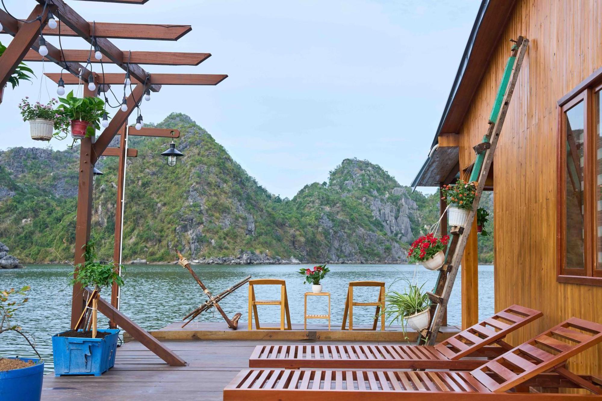 Lan Ha Floating Homestay Dong Khe Sau エクステリア 写真