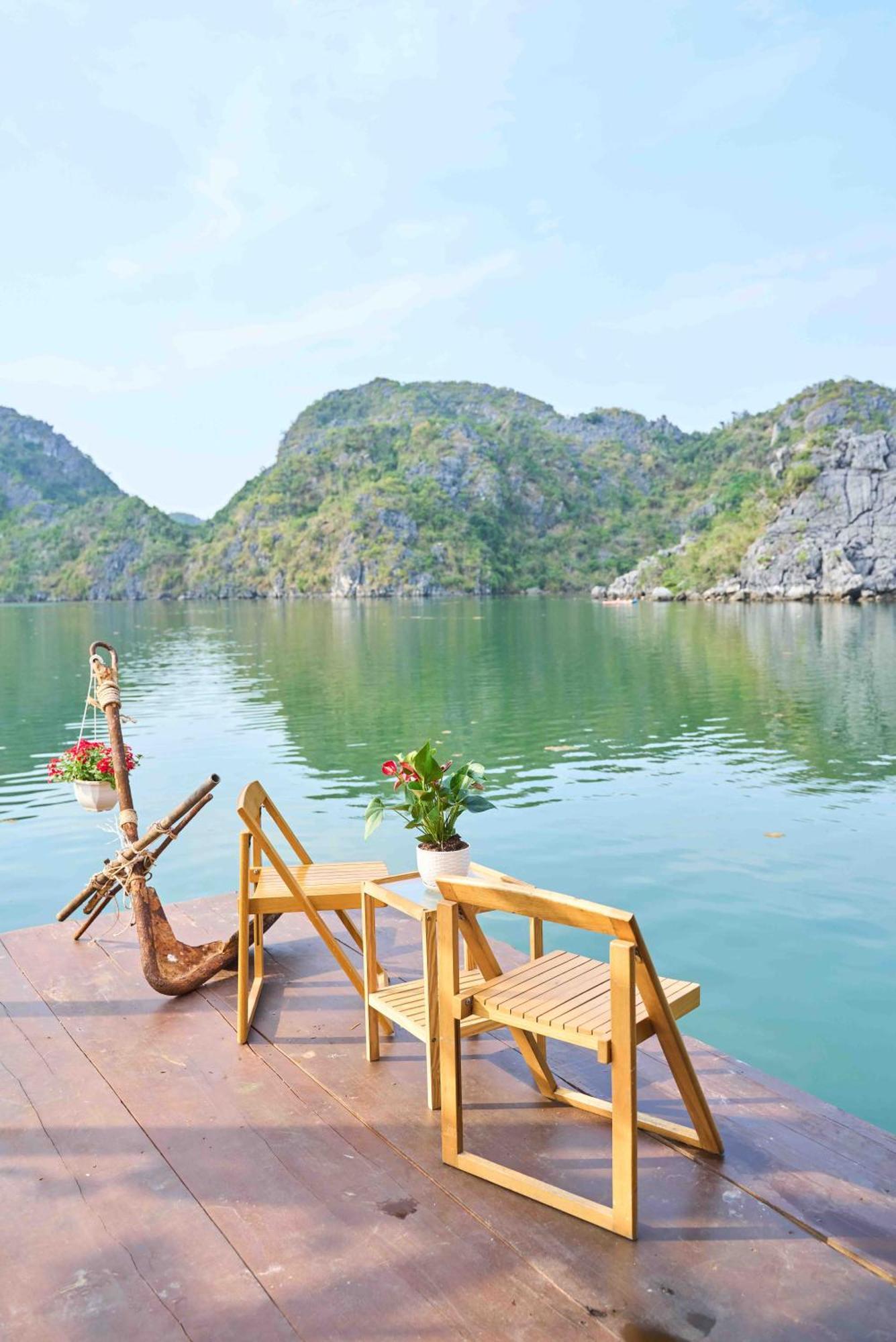 Lan Ha Floating Homestay Dong Khe Sau エクステリア 写真